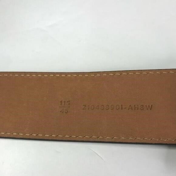 💯 - New Authentic Fendi Baguette FF Logo Buckle Leather Belt - Picture 12 of 15